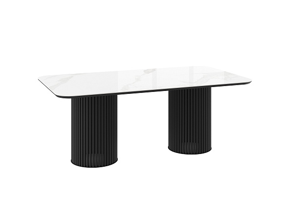 Стол ASKAR-200, бежевый, керамика