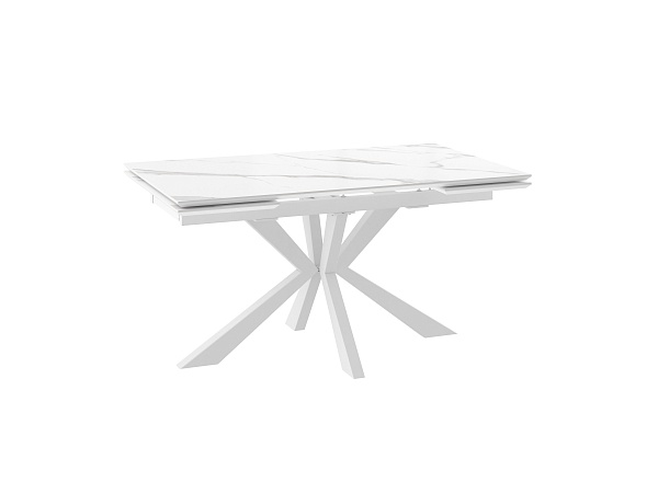 Стол ZARA-160, керамика, белый