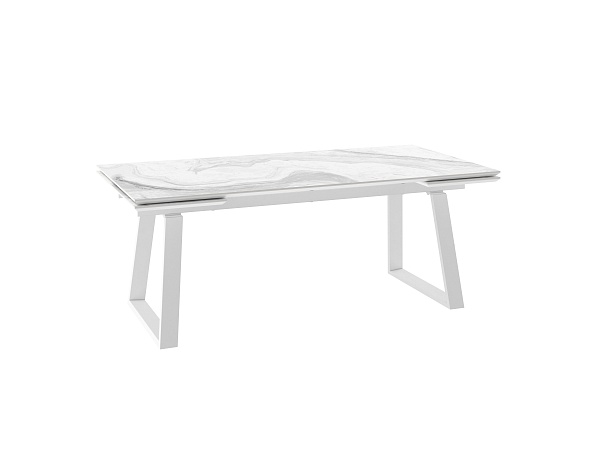 Стол MILANA-200, керамика, молочный