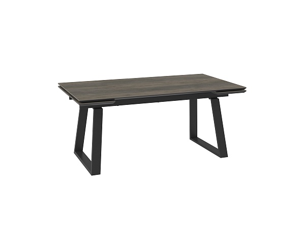 Стол MILANA-180, керамика, шоколадный