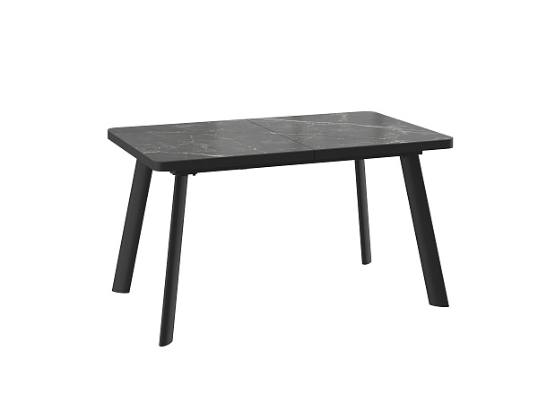 Стол LEON LUX RADIAL-140, керамика, темный камень